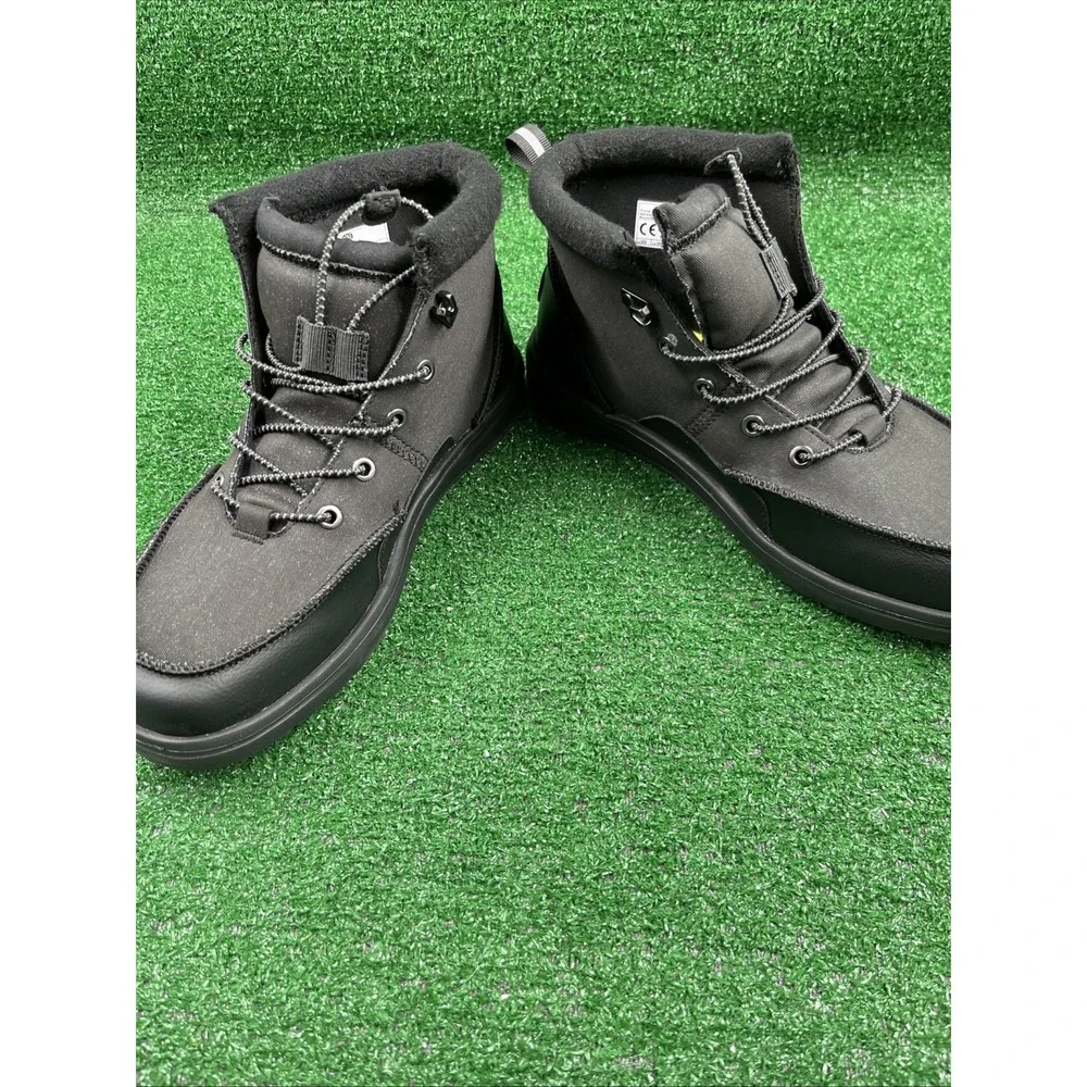 Hey Dude Bradley Work CE Boot Black Mens Size 9 New In Box